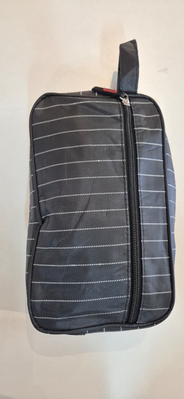 Necessaire Masculina Voyage Listrada com Zíper