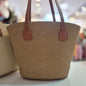 Bolsa de Palha Line com Alça de Ombro Estilo Casual para Dia a Dia e Praia