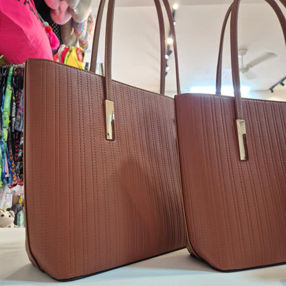 Conjunto de Bolsas Femininas 3 em 1 Bolsa TRIO para Trabalho e Dia a Dia