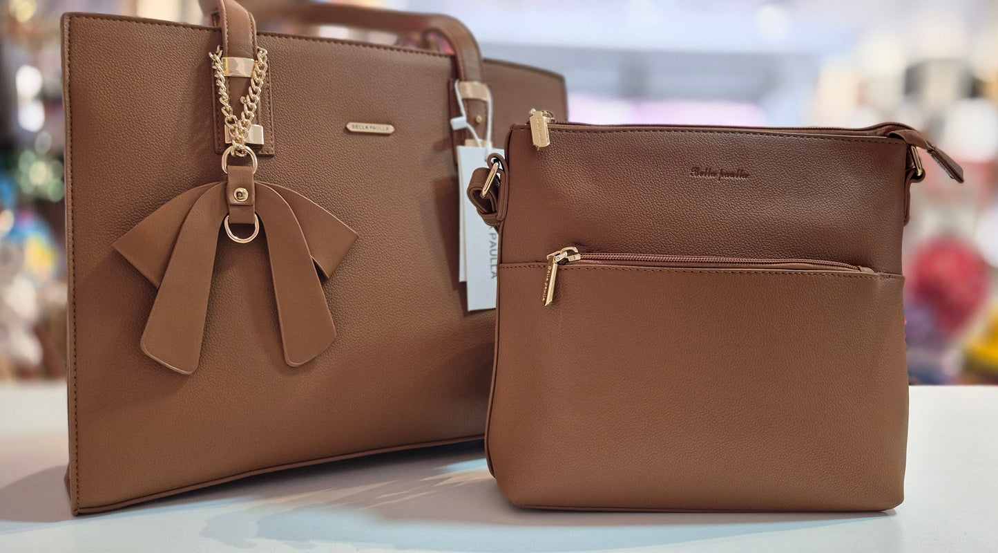 Kit Bolsa Bella Paula Elegância e Versatilidade em um Conjunto Completo