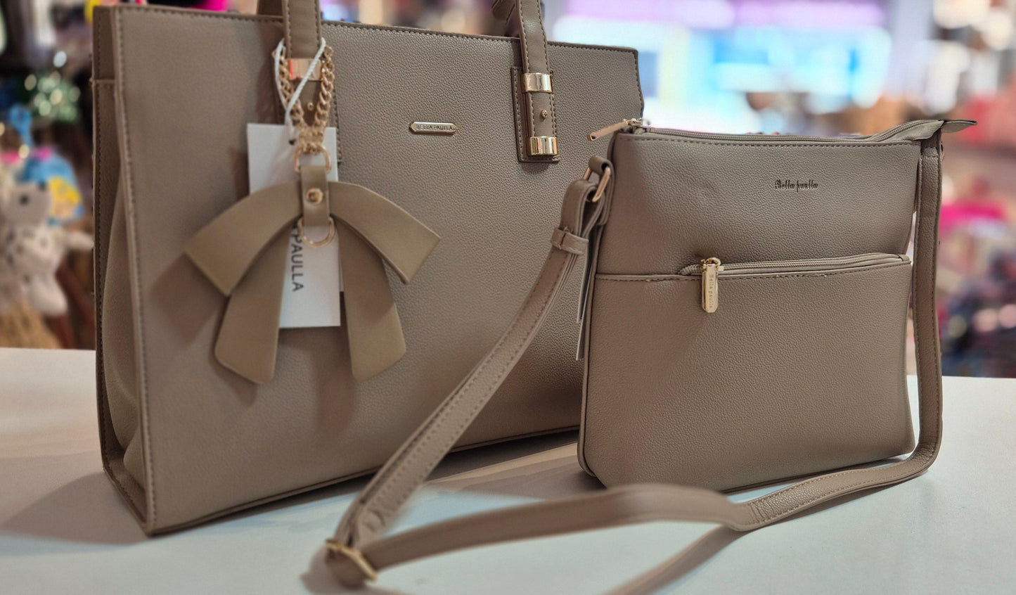 Kit Bolsa Bella Paula Elegância e Versatilidade em um Conjunto Completo
